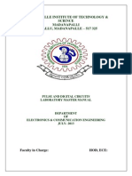 Pulse & Digital Circuits Lab Manual