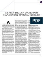 Visayan English Dictionary