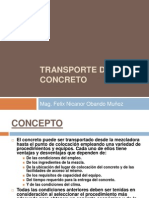 Transporte Del Concreto