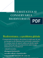 Biodiversitatea Si Conservarea Biodiversităţii