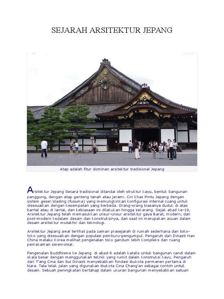 SEJARAH ARSITEKTUR JEPANGdoc
