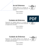 Cuidado de Enfermos PDF