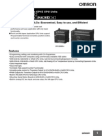 CP1E-CPU-Units+Datasheet