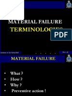 Failure Terminologies 