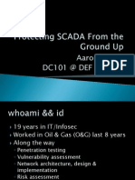 DEFCON 22 AlxRogan - Protecting SCADA From the Ground Up