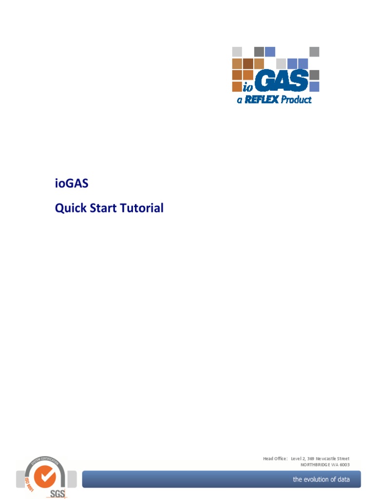 IoGAS Getting Started Tutorial | PDF