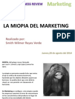 Miopia Del Marketing