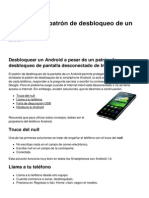 Desactivar El Patron de Desbloqueo de Un Android 10623 N2y70v PDF