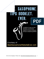 Best Saxophone Tips Booklet Ever PDF