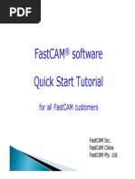 Download FastCAM Tutorial by velu22 SN242737480 doc pdf