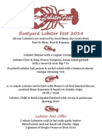 Boatyard Lobster Fest