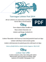 Tanroagan Lobster Fest