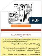 Tipos de falacias y cómo reconocerlas