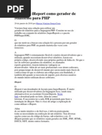 Usando o iReport como gerador de relatórios para PHP.docx