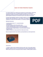 Como Hacer Un Motor Electrico Casero PDF
