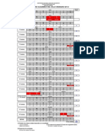 Calendario Academico Ciclo 2014-I PDF