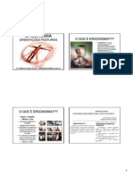 Ergonomia e Orientacoes Posturais PDF