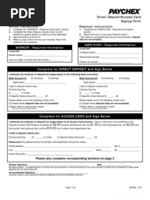 Direct Deposit form[1]