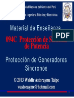 Unidad 8 - Protección de Generadores 2013.pdf