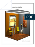 Autocad 3D Modelando Un Detalle Sala-Por Guillermo de Leon S PDF