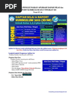 Petunjuk Penggunaan Aplikasi Raport SD-MI Ver 07.2014 PDF