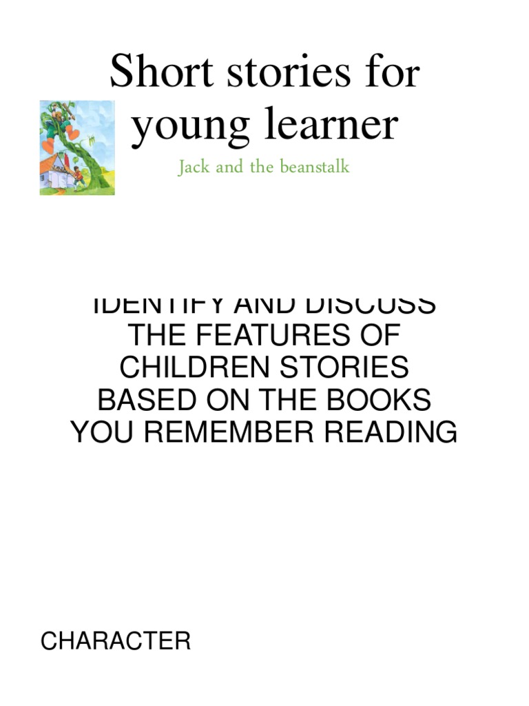 Short Stories For Young Learner PDF