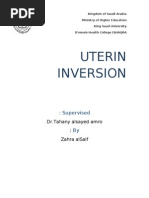 Download Uterin Inversion by Zahra AlSaif SN24276019 doc pdf