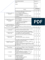 Evaluación de Riesgos