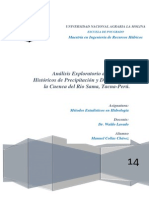 Analisi Exploratorio DatosCuenca Rio Sama Manuel Collas