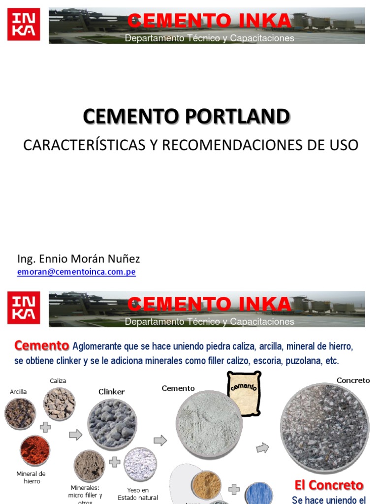 Cemento Inka PDF | PDF | Cemento | Unión