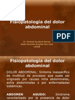 Clase 19 - Fisiopatologia Del Dolor Abdominal