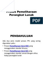 Proses Pemeliharaan Perangkat Lunak