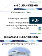 Clean and Clean Design: Environmental Class
