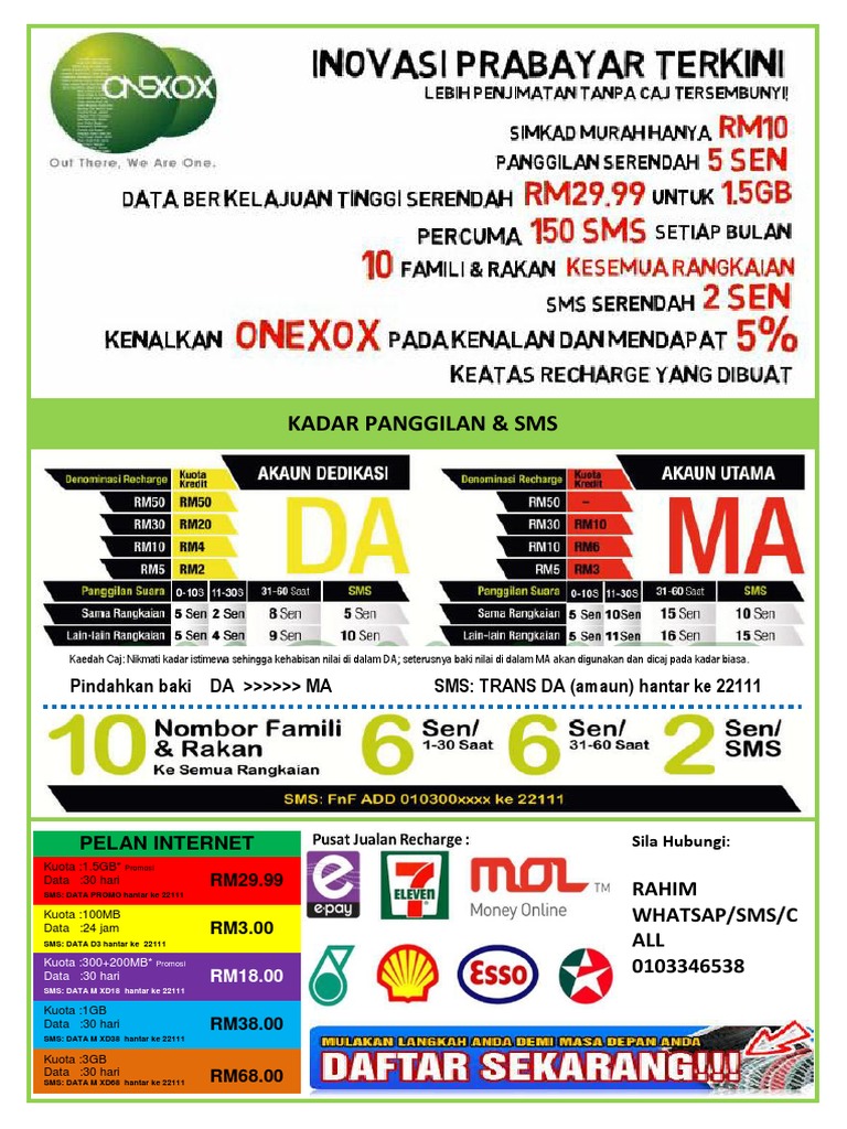 Flyers SIMKAD OneXOX | PDF