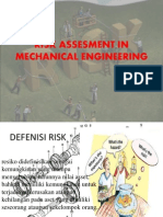 Risk assessment mechanical engineering document