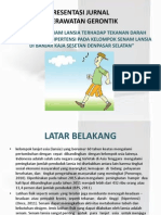 Presentasi Jurnal Gerontik 2014 PDF