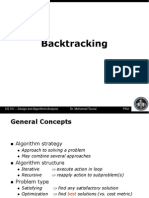 Backtracking: PSU CS 311 - Design and Algorithms Analysis Dr. Mohamed Tounsi