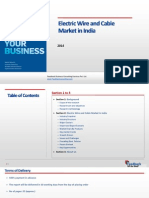 Electric Wire and Cable Market in India - Feedback OTS - 2014