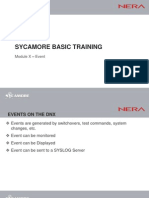 Sycamore Basic Training: - Event