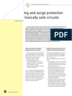 Lightning and Surge Protection For Intrinsically Safe Circuits
