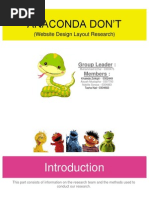 assignment 2 website design layout research