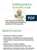 Stategi Pengajaran Pemusatan Pelajar