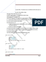 Dbms Lab Manual-2013