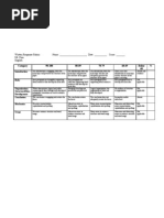 Download Written Response Rubric by michaelfinn301 SN24279466 doc pdf