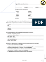 Hiperónimos e Hipónimos PDF
