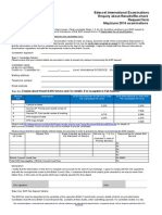 Edexcel Ear Form June 2014