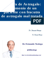 Fractura de Astragalo