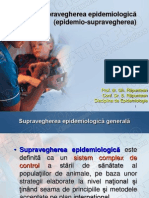 Cursul 9 - Supravegherea Epidemiologica