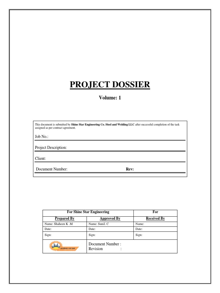 Project Dossier for Engineering Completion | PDF | Art | Computers