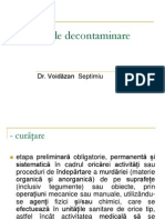 Decontaminarea